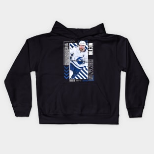 Victor Hedman Paper Poster Version 10 Kids Hoodie